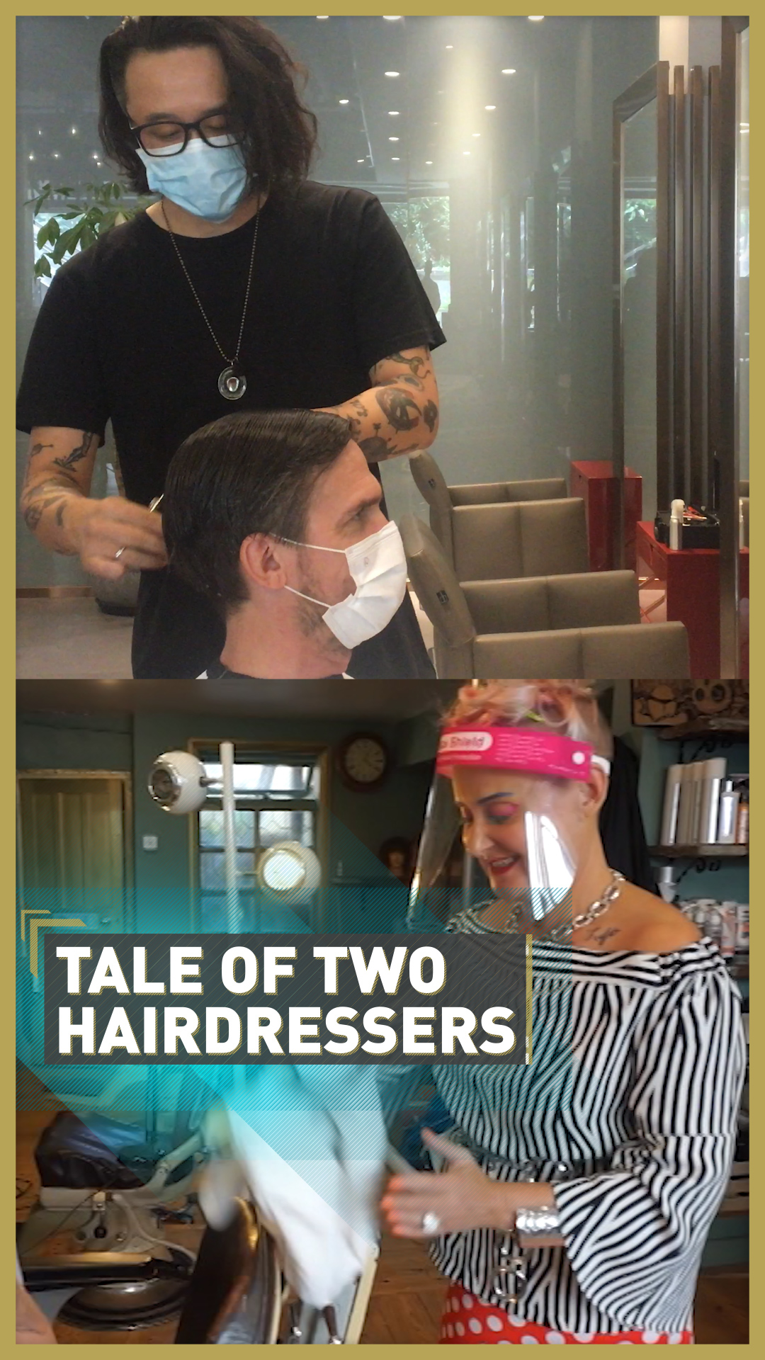 A tale of two hairdressers: Pandemic experiences from the UK and China -  CGTN