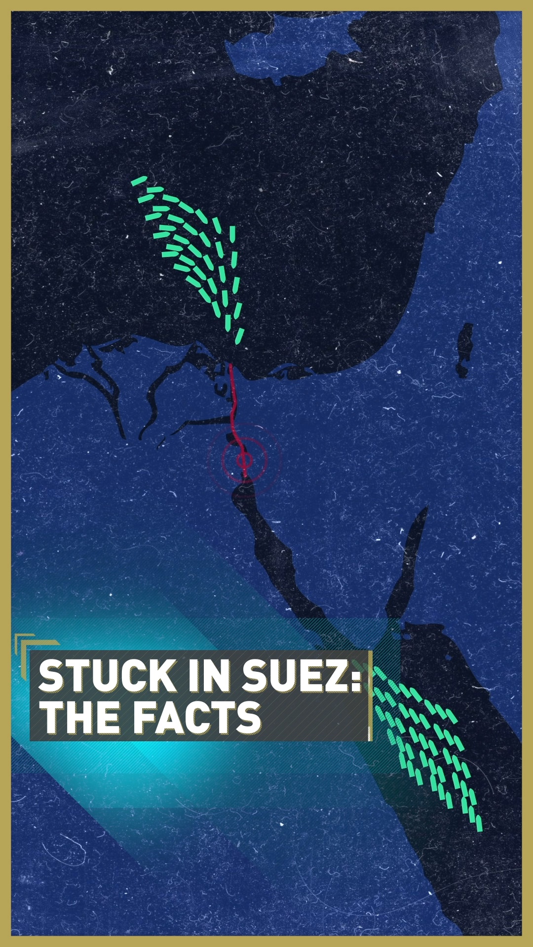 Suez Canal: How did a ship get stuck, and what happens ...
