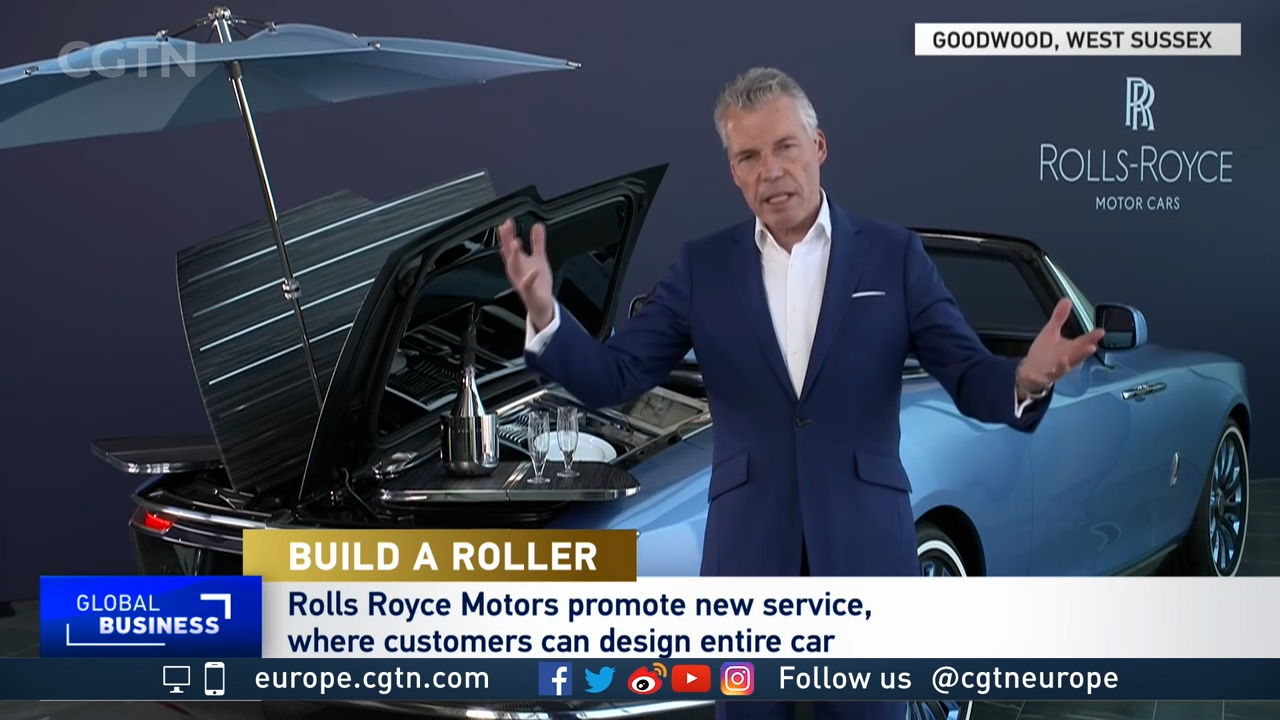 Design your own Rolls-Royce... if you have a spare $16m - CGTN