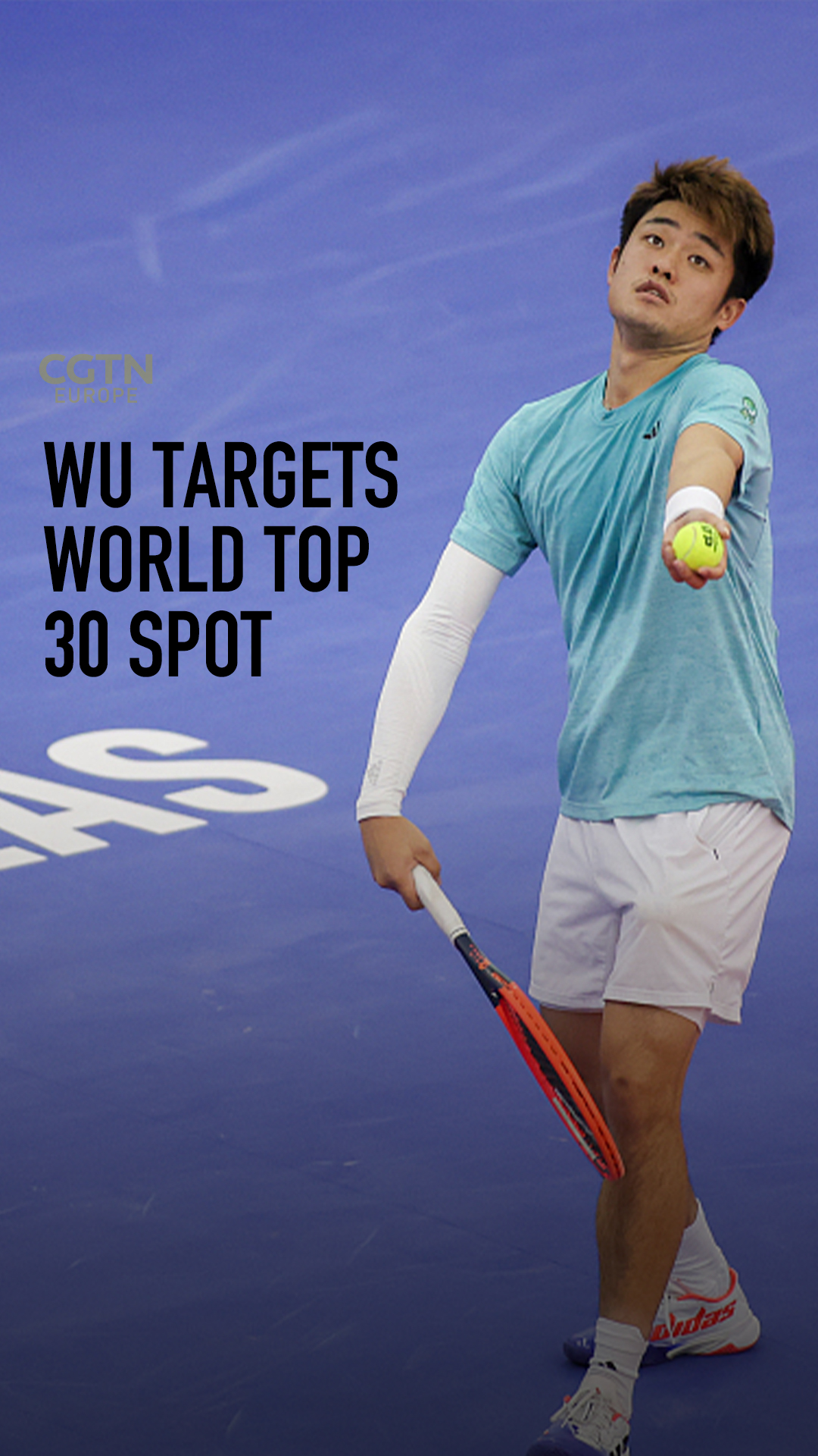 EXCLUSIVE Wu Yibing aims to break into world tennis top 30 this year