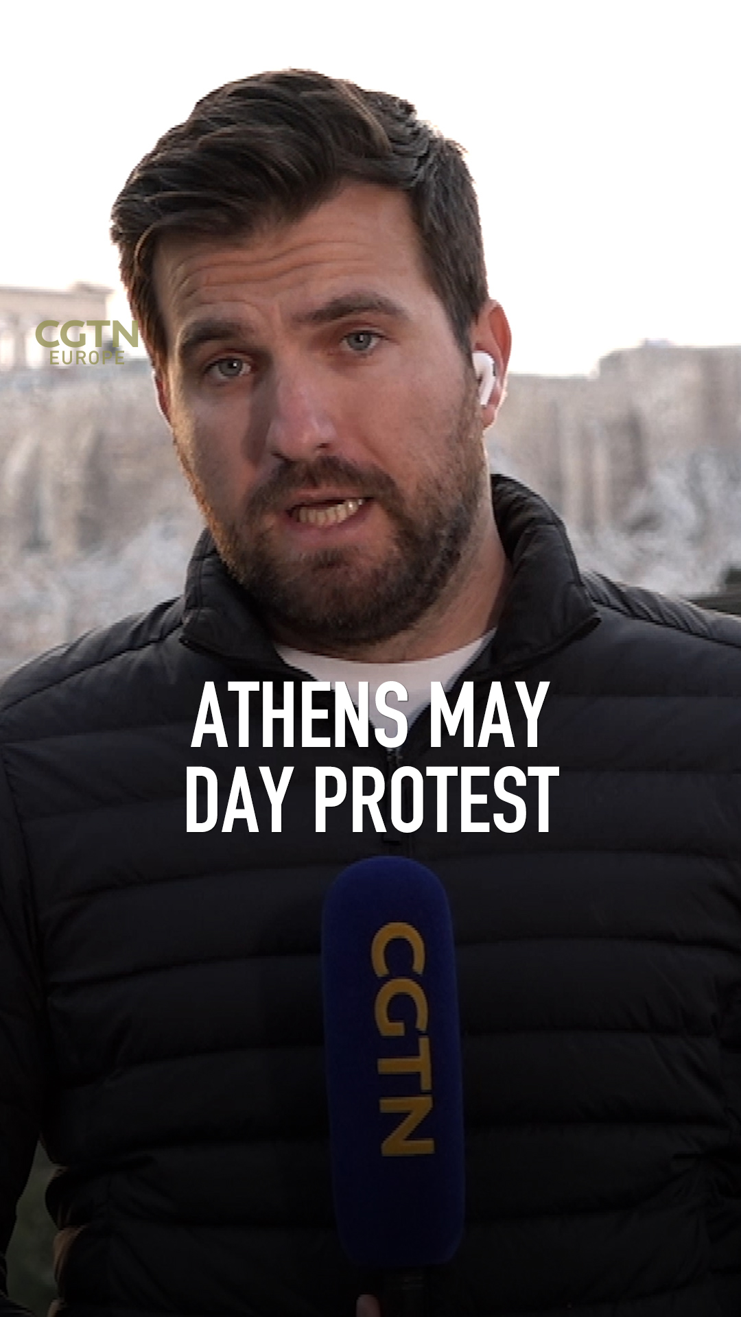 Ήρεμος αλλά θυμωμένος: Ελληνική πρωτομαγιάτικη επίδειξη για την κρίση κόστους ζωής