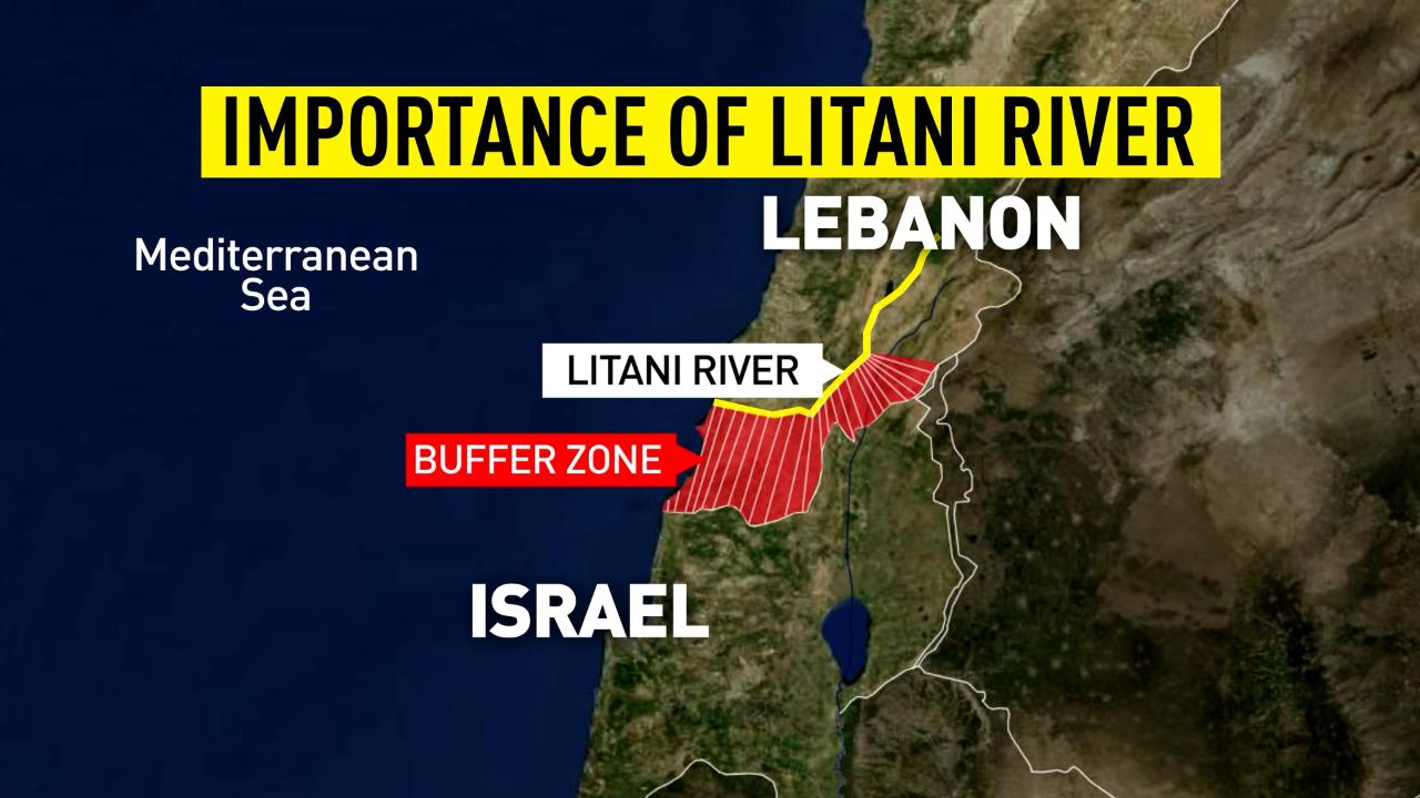 EXPLAINER A blue line, not a border: Why the Litani river is crucial - CGTN