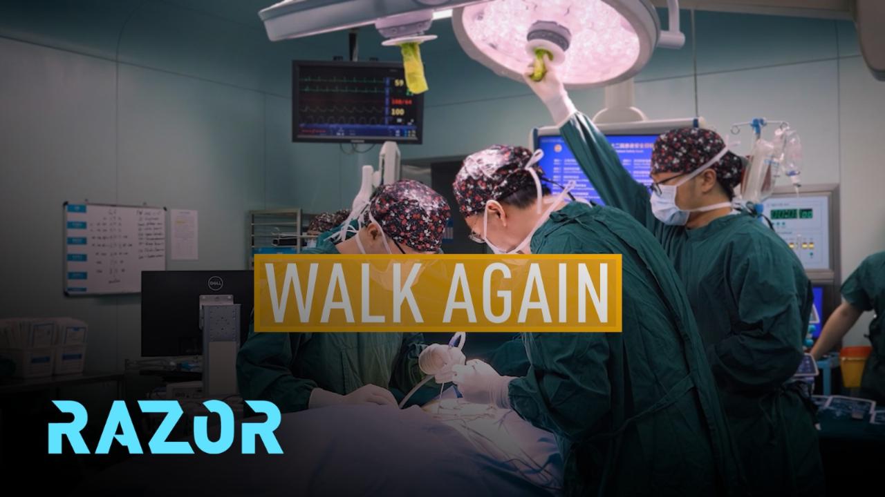 Walk Again: A new hope for paralysis recovery - CGTN
